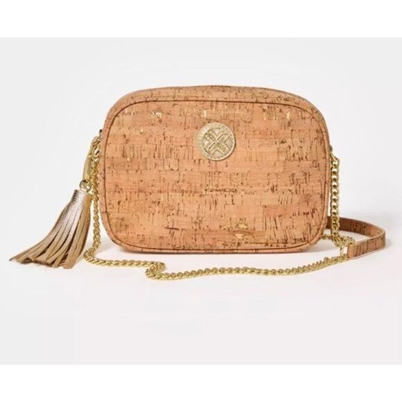 Lilly Pulitzer Dessa Cork Crossbody Bag - Picture 1 of 4